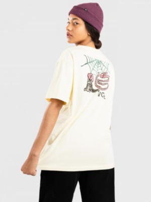 Rvca "rvca oblow patch t-shirt blanc"