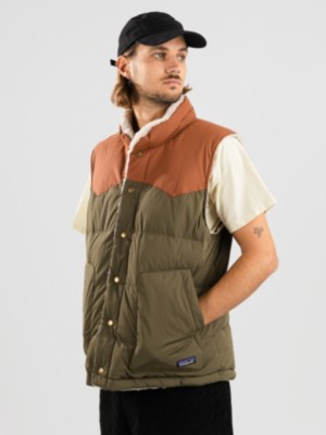 Patagonia "patagonia reversible bivy down vest vert"