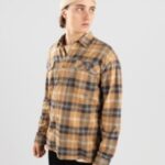 Patagonia "patagonia organic cotton mw fjord flannel shirt marron"