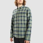 Patagonia "patagonia cotton in conversion lw fjord flannel shirt vert"