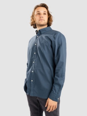 Volcom "volcom oxford stretch shirt bleu"