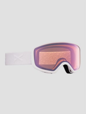 Anon "anon deringer white (+bonus lens) goggle blanc"