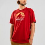 Burton "burton underhill t-shirt rouge"