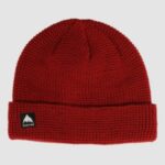 Burton "burton recycled waffle beanie rouge"