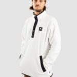 Burton "burton hearth fleece sweater blanc"