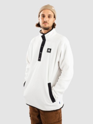 Burton "burton hearth fleece sweater blanc"