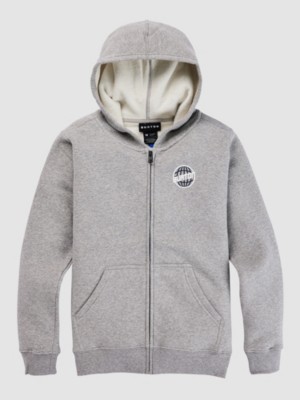 Burton "burton westdale zip hoodie gris"