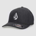 Volcom "volcom full stone hthr flexfit cap gris"