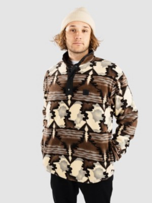 Volcom "volcom error92 mock neck sweater marron"