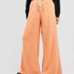Rip curl "rip curl cozy wide leg pants marron"