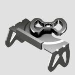 Union "union 140mm splitboard crampons gris"