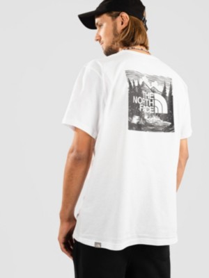 The north face "the north face redbox celebration t-shirt blanc"