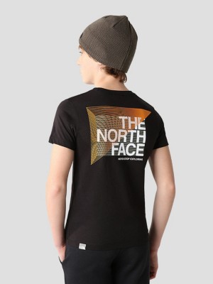 The north face "the north face graphic t-shirt noir"