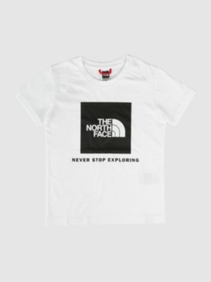 The north face "the north face teens box t-shirt blanc"