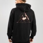 Fox "fox finisher hoodie noir"