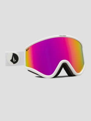 Volcom "volcom yae matte white goggle blanc"