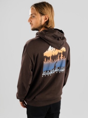 Napapijri "napapijri b-freestyle hoodie marron"