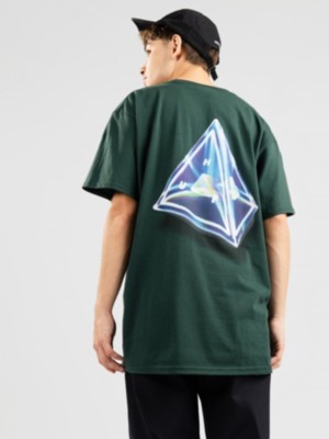 Huf "huf tesseract tt t-shirt vert"
