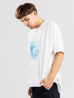 Huf "huf clouded t-shirt blanc"