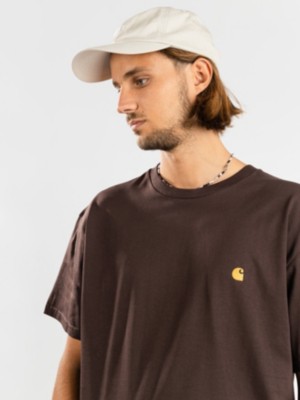 Carhartt wip "carhartt wip chase t-shirt marron"