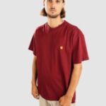 Carhartt wip "carhartt wip chase t-shirt rouge"