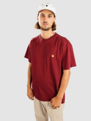 Carhartt wip "carhartt wip chase t-shirt rouge"