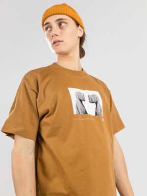 Carhartt wip "carhartt wip cold t-shirt marron"