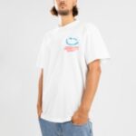 Carhartt wip "carhartt wip happy script t-shirt blanc"
