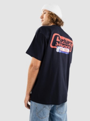 Carhartt wip "carhartt wip freight services t-shirt bleu"