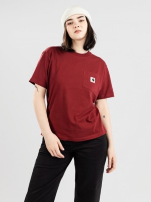 Carhartt wip "carhartt wip pocket t-shirt rouge"