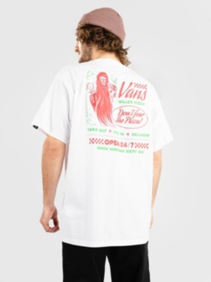 Vans "vans pizza fear t-shirt blanc"