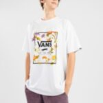 Vans "vans classic print box t-shirt blanc"