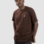 Tentree "tentree treeblend classic t-shirt marron"