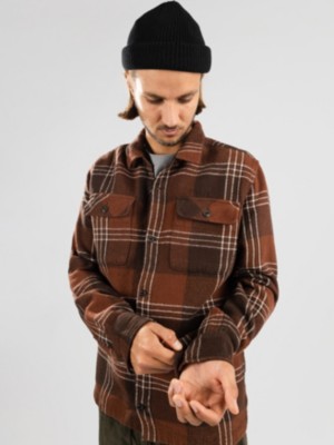 Tentree "tentree heavy weight flannel jacket marron"