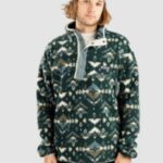 Columbia "columbia helvetiat half snap hoodie vert"