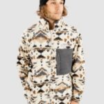 Columbia "columbia mountainside printed zip hoodie blanc"