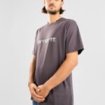 Carhartt wip "carhartt wip script t-shirt violet"