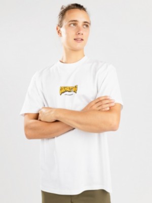 Carhartt wip "carhartt wip bubble script t-shirt blanc"