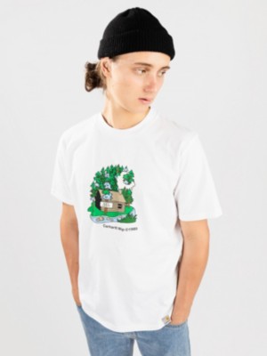 Carhartt wip "carhartt wip cabin t-shirt blanc"