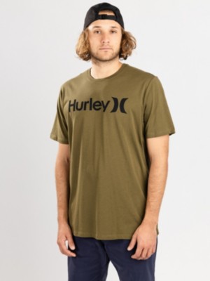 Hurley "hurley everyday wash one & only solid t-shirt vert"