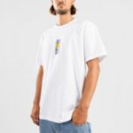 Cleptomanicx "cleptomanicx disconnect t-shirt blanc"