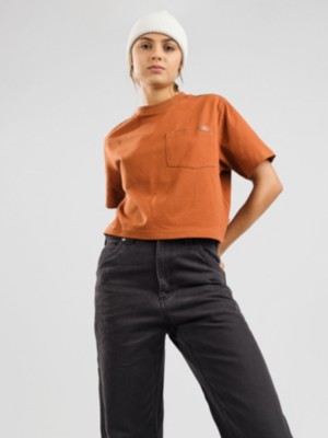 Dickies "dickies porterdale crop t-shirt orange"