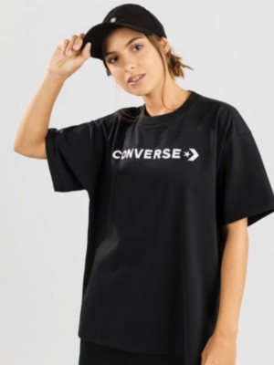 Converse "converse wordmark oversized t-shirt noir"