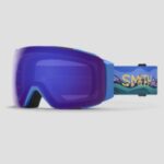 Smith "smith i/o mag ac brooklyn bell (+bonus lens) goggle bleu"