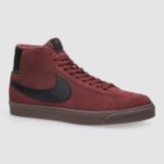 Nike "nike sb zoom blazer mid skate shoes rouge"
