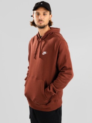 Nike "nike sportswear club fleece hoodie rouge"