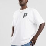 Primitive "primitive stickers dirty p t-shirt blanc"