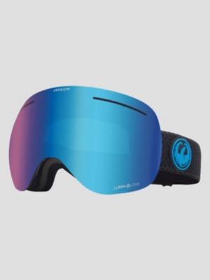 Dragon "dragon x1 splitblue (+bonus lens) goggle noir"