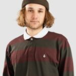 Volcom "volcom sumpter long sleeve polo marron"
