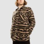 Volcom "volcom bowered fleece longsleeve jacket noir"